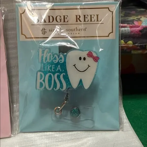 4 Simply Southern Badge reels. Features 'Hope Anchors the Soul' text. Love. - Picture 7 of 8